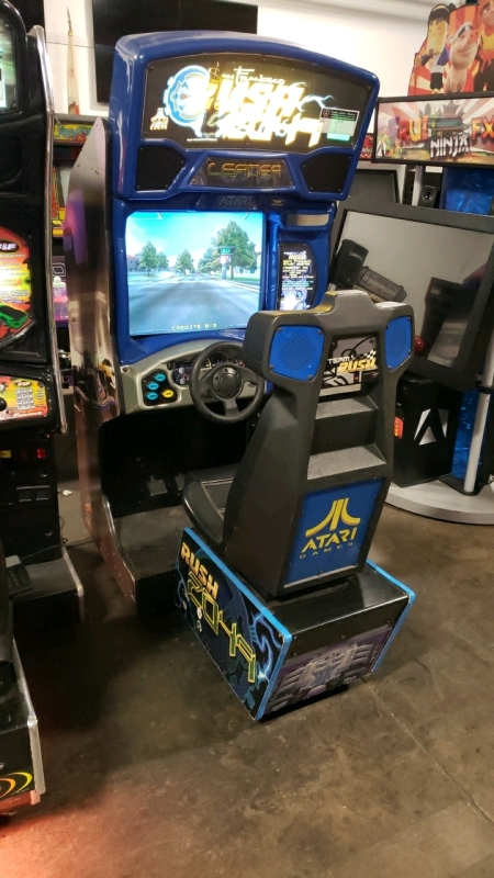 RUSH 2049 SITDOWN RACING ARCADE GAME ATARI