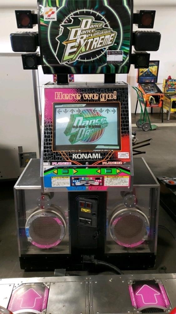 DDR 8TH MIX EXTREME DANCE ARCADE GAME KONAMI