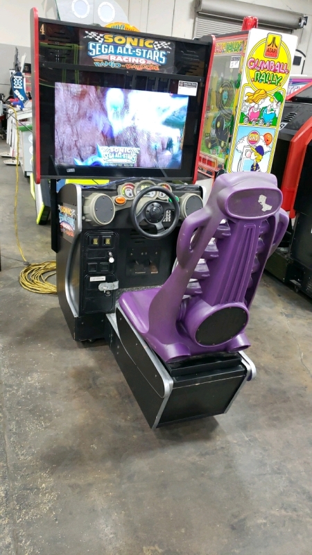 SONIC ALL STAR RACING SITDOWN ARCADE GAME