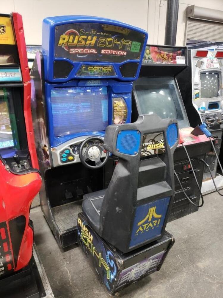 Arcade Racing Machine Rush RUSH 2049 SPECIAL EDITION RACING ARCADE GAME