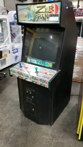 ZERO GUNNER UPRIGHT ARCADE GAME