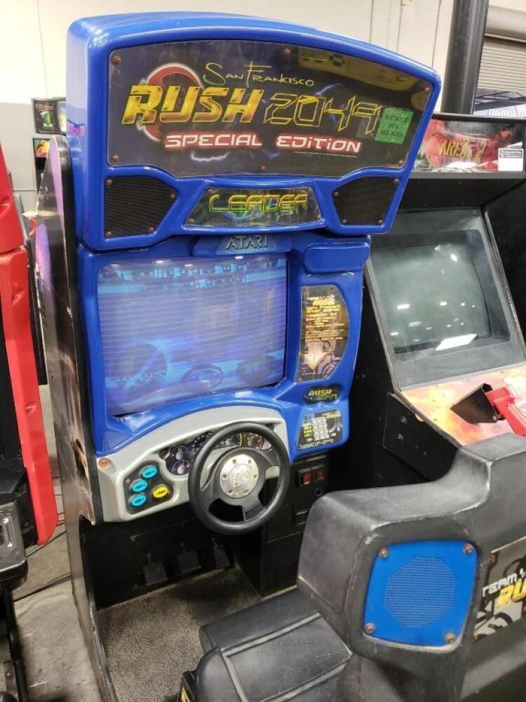 Arcade Racing Machine Rush RUSH 2049 SPECIAL EDITION RACING ARCADE GAME