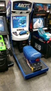 ARCTIC THUNDER SITDOWN RACING ARCADE GAME MIDWAY