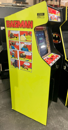BAGMAN UPRIGHT ARCADE GAME BRAND NEW ARCADE GAME W/ LCD