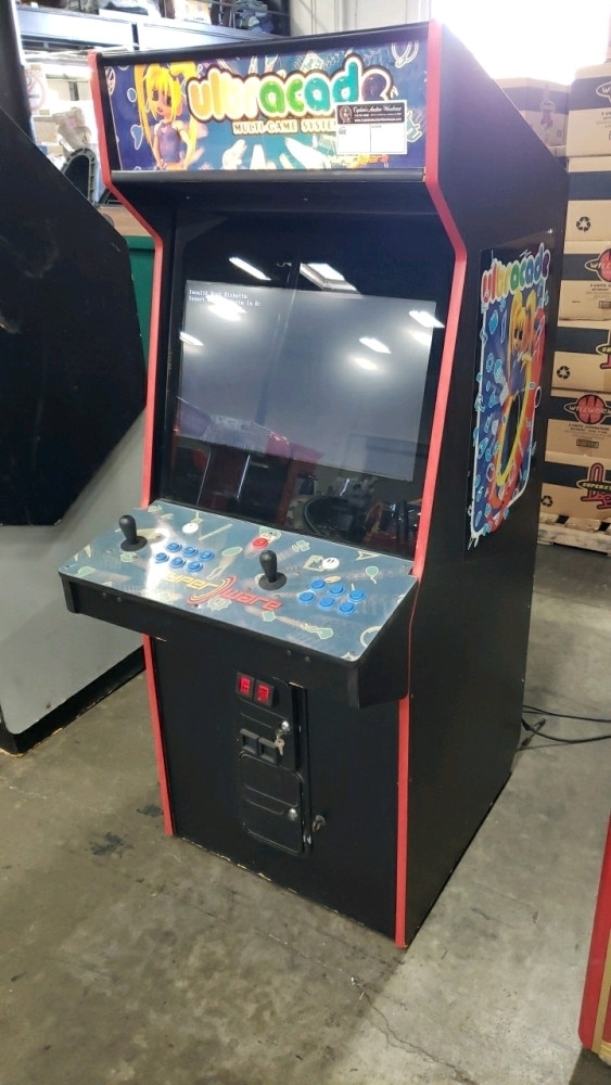 ULTRACADE UPRIGHT ARCADE GAME W/ LCD PROJECT