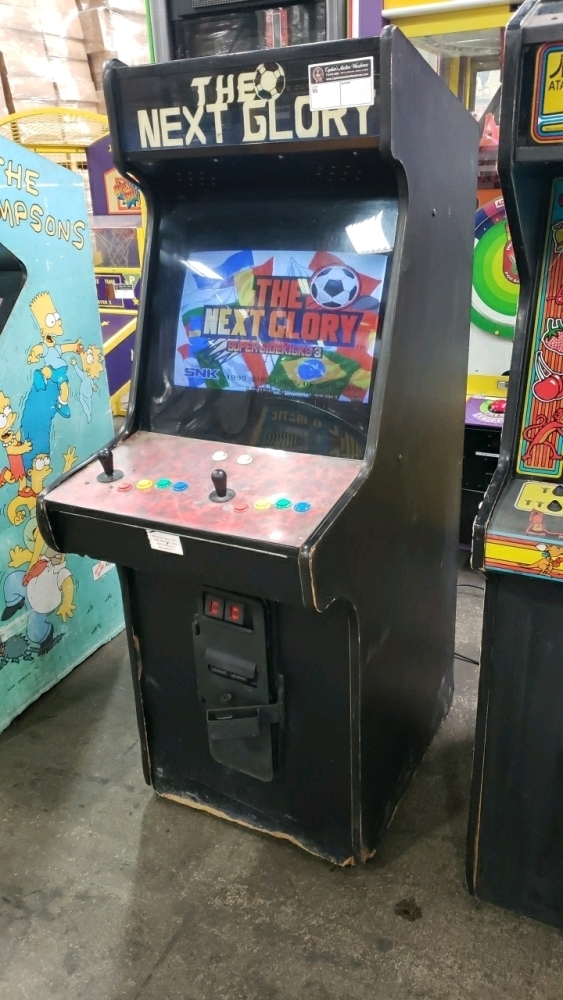 THE NEXT GLORY SUPER SIDEKICKS 3 SNK UPRIGHT ARCADE GAME NEO GEO