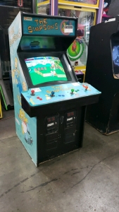 THE SIMPSONS 4 PLAYER ORIGINAL ARCADE GAME KONAMI