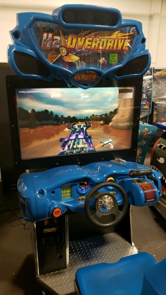 H2 OVERDRIVE HYDRO BOAT RACING 42 ARCADE GAME RAW THRILLS
