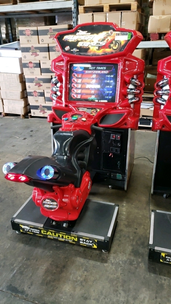SUPER BIKES FAST & FURIOUS RACING ARCADE GAME RAW THRILLS #1