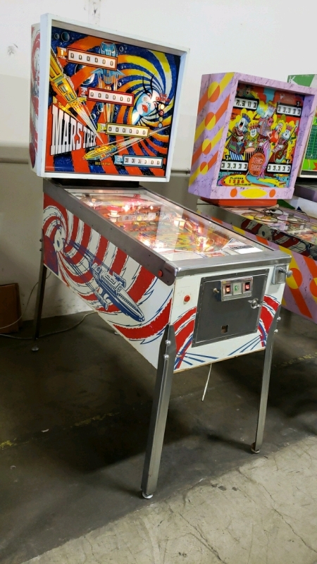 MARS TREK PINBALL MACHINE SONIC 1977