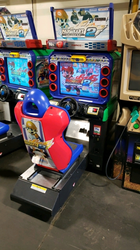 MARIO KART 2 SITDOWN RACING ARCADE GAME NAMCO #2