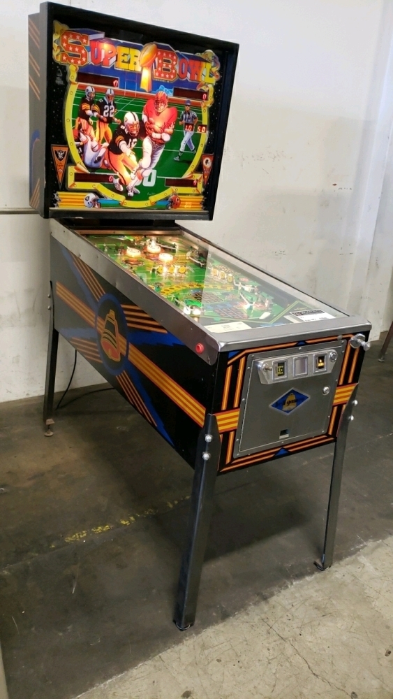 【完売】  SUPER BOWL 1984 GAMES BELL RARE!!!! SUPER MACHINE PINBALL スポーツゲーム(野球盤等)