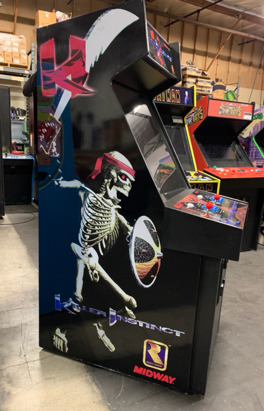 KILLER INSTINCT UPRIGHT ARCADE GAME BRAND NEW W/ LCD MONITOR