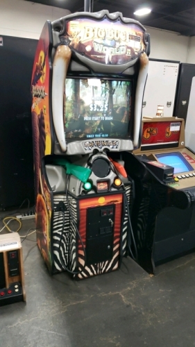 BIG BUCK WORLD SHOOTER ARCADE GAME RAW THRILLS