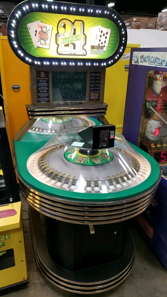 SUPER 21 DELUXE ROULETTE STYLE TICKET REDEMPTION GAME