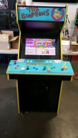 THE SIMPSONS 4 PLAYER UPRIGHT ARCADE GAME W/ LCD - 2