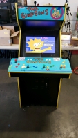 THE SIMPSONS 4 PLAYER UPRIGHT ARCADE GAME W/ LCD - 5