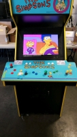 THE SIMPSONS 4 PLAYER UPRIGHT ARCADE GAME W/ LCD - 7