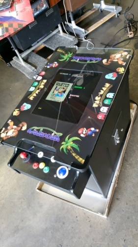 412 IN 1 MULTICADE COCKTAIL TABLE ARCADE GAME