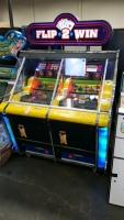 FLIP 2 WIN TWO PLAYER TICKET REDEMPTION PUSHER ARCADE GAME - 2