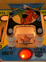 DISCO 2 PLAYER ELECTRO MECHANICAL PINBALL MACHINE STERN 1977 - 14