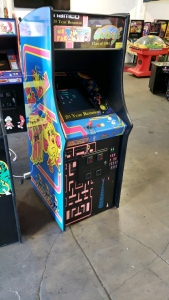 MS PAC GALAGA CLASS OF 81 STYLE UPRIGHT ARCADE GAME NEW W/ LCD