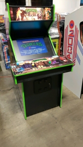 TEENAGE MUTANT NINJA TURTLES 4 PLAYER ARCADE GAME NBEW W/LCD