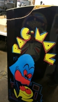 PAC-MAN BLACK ART PACKAGE CABINET ARCADE GAME UPRIGHT W/ BLEM - 6