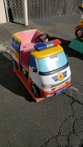 KIDDIE RIDE POLICE VAN STAR RIDER