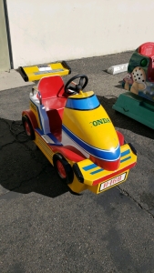 KIDDIE RIDE HONDA MARKED RACE CAR #1