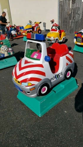 KIDDIE RIDE POLICE CAR RIDER #1