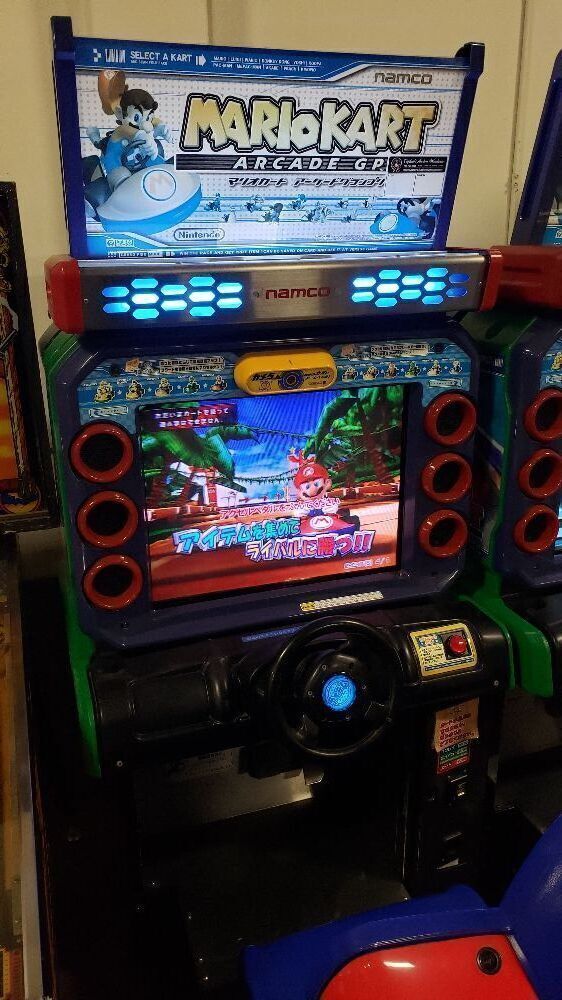 MARIO KART ARCADE GP SITDOWN RACING ARCADE GAME NAMCO