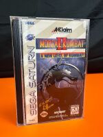 Signed Copy of Mortal Kombat II for Sega Saturn