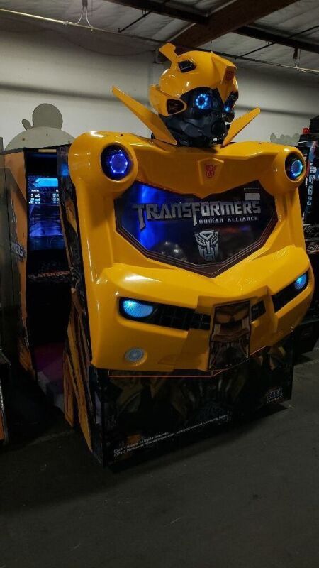 TRANSFORMERS HUMAN ALLIANCE DELUXE 50" ARCADE GAME SEGA