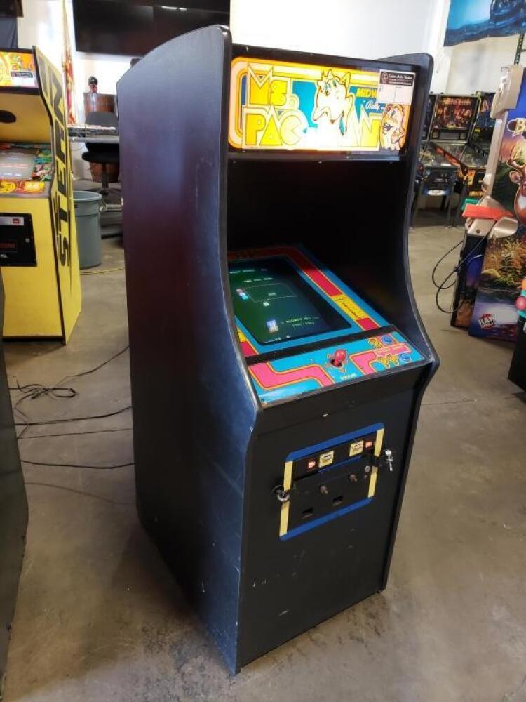 MS PACMAN UPRIGHT CLASSIC ARCADE GAME MIDWAY