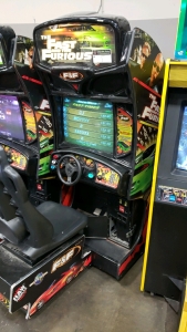 FAST & FURIOUS SITDOWN RACING ARCADE GAME #2