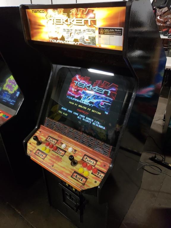 tekken tag tournament 1 arcade cabinet