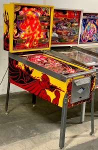 FIREBALL 2 CLASSIC PINBALL MACHINE EXPORT PLAYFIELD BALLY