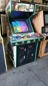 TEENAGE MUTANT NINJA TURTLES DEDICATED KONAMI ARCADE GAME