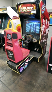 CART FURY DEDICATED SITDOWN DRIVER ARCADE GAME