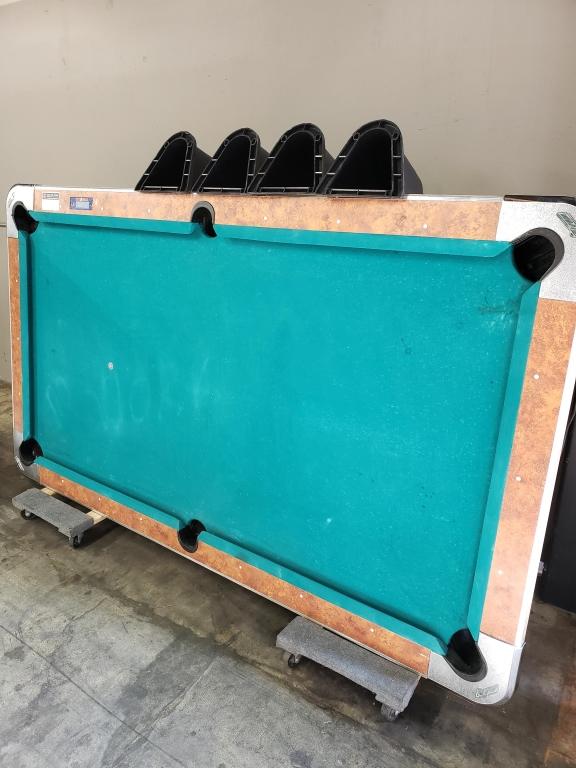 POOL TABLE 8' DYNAMO SPEED POOL W/ CASH DOOR #2