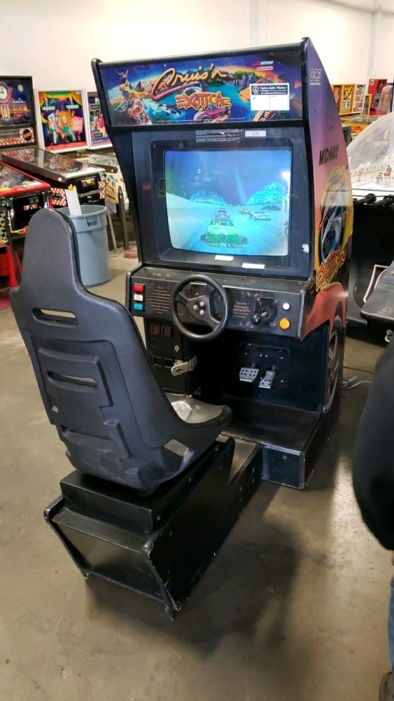 CRUISIN EXOTICA SITDOWN DRIVER ARCADE GAME #1