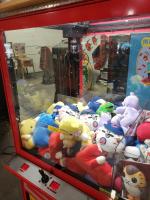 60" FIRE ENGINE DUAL CLAW PLUSH CRANE MACHINE ICE - 4