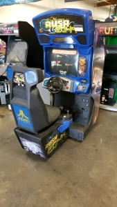 RUSH 2049 SITDOWN RACING ARCADE GAME ATARI