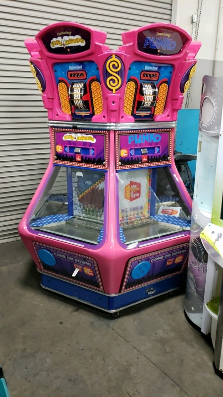 THE PRICE IS RIGHT 6 PLAYER TICKET REDEMPTION COIN PUSHER MACHINE ICE