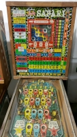 BALLY SAFARI ANTIQUE BINGO PINBALL STYLE MACHINE - 6