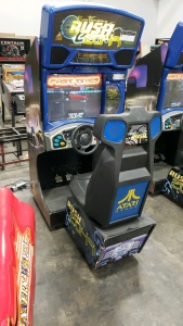 RUSH 2049 SITDOWN RACING ARCADE GAME ATARI #2