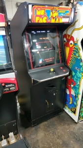 MS PAC-MAN UPRIGHT DYNAMO CABINET ARCADE GAME
