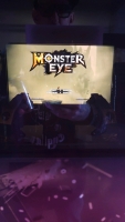 MONSTER EYE DELUXE MOTION ENVIRONMENTAL ARCADE GAME WAHLAP TECH - 9