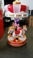 KIDDIE RIDE 3 HORSE CAROUSEL BRAND NEW L@@K!!